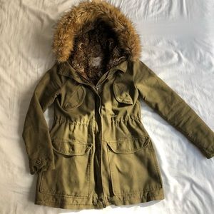 ZARA UTILITY PARKA WINTER COAT
